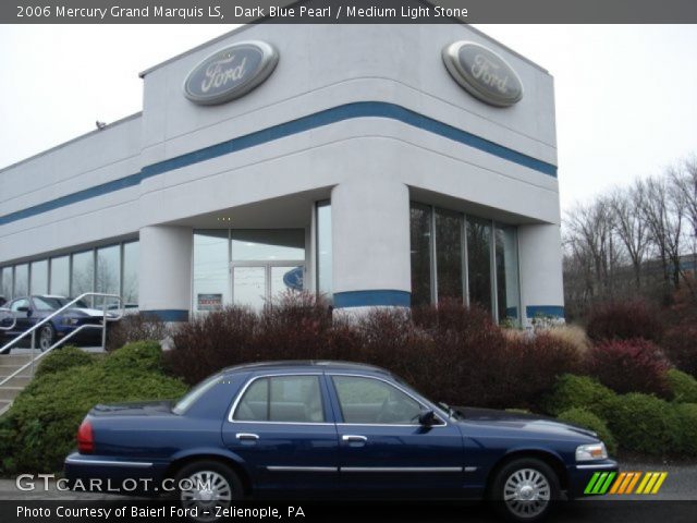 2006 Mercury Grand Marquis LS in Dark Blue Pearl