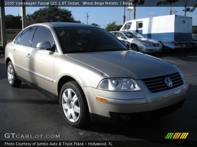 2005 Volkswagen Passat GLS 1.8T Sedan in Wheat Beige Metallic