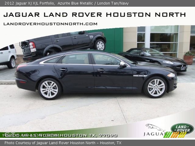 2012 Jaguar XJ XJL Portfolio in Azurite Blue Metallic