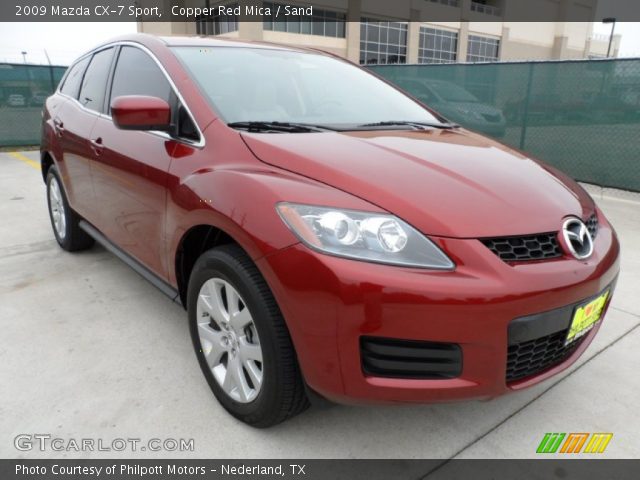 2009 Mazda CX-7 Sport in Copper Red Mica