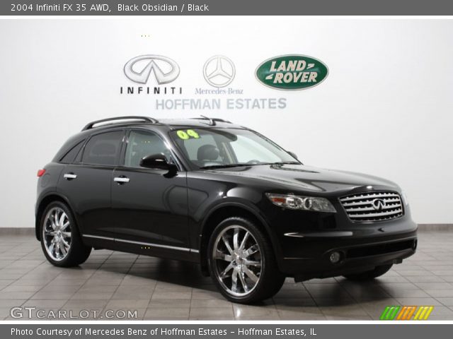 2004 Infiniti FX 35 AWD in Black Obsidian