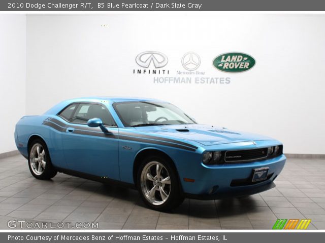 2010 Dodge Challenger R/T in B5 Blue Pearlcoat