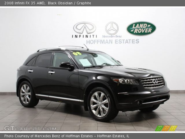2008 Infiniti FX 35 AWD in Black Obsidian