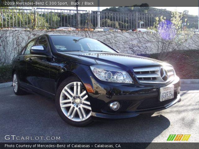 2009 Mercedes-Benz C 300 Sport in Black