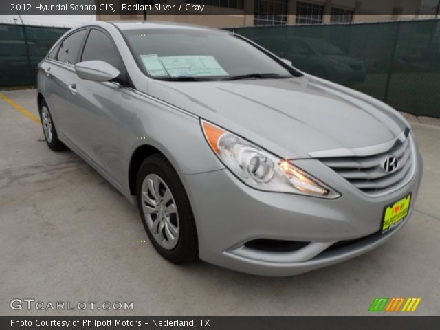 2012 Hyundai Sonata GLS in Radiant Silver
