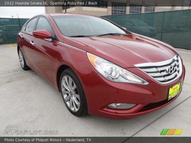 2012 Hyundai Sonata SE in Sparkling Ruby Red