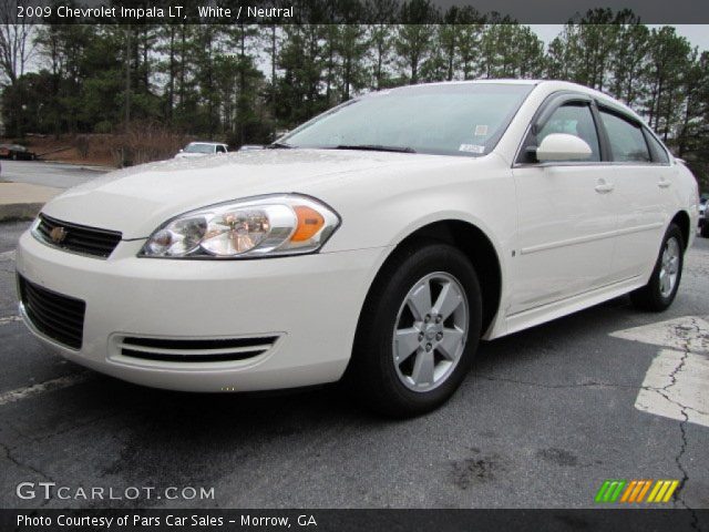 2009 Chevrolet Impala LT in White