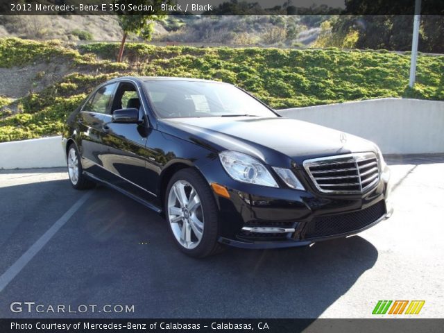 2012 Mercedes-Benz E 350 Sedan in Black
