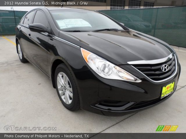 2012 Hyundai Sonata GLS in Midnight Black