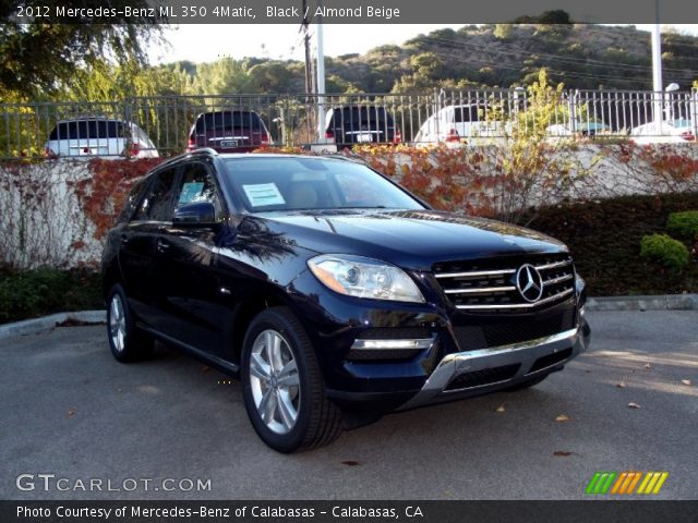 2012 Mercedes-Benz ML 350 4Matic in Black