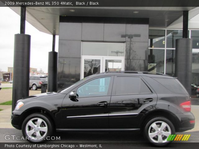 2009 Mercedes-Benz ML 350 4Matic in Black