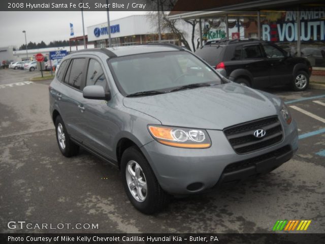2008 Hyundai Santa Fe GLS in Silver Blue