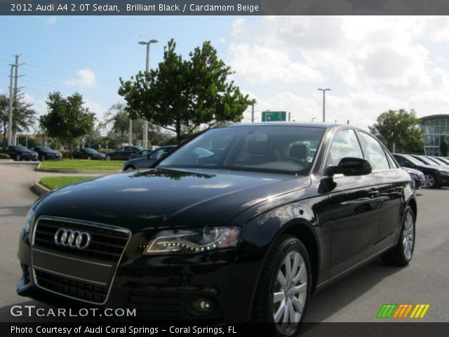2012 Audi A4 2.0T Sedan in Brilliant Black