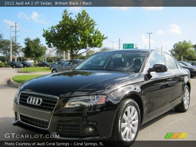 2012 Audi A4 2.0T Sedan in Brilliant Black
