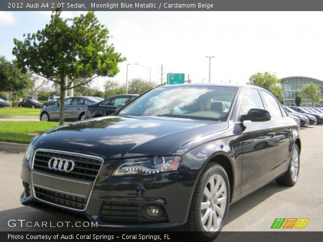 2012 Audi A4 2.0T Sedan in Moonlight Blue Metallic