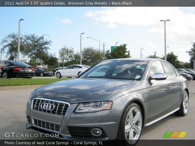 2012 Audi S4 3.0T quattro Sedan in Monsoon Gray Metallic