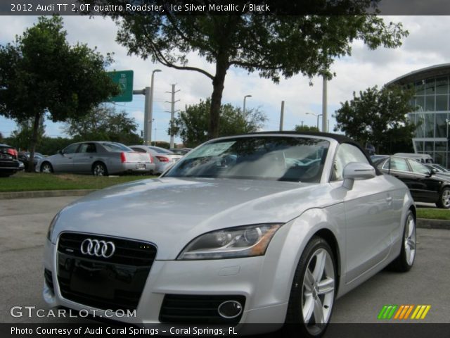 2012 Audi TT 2.0T quattro Roadster in Ice Silver Metallic