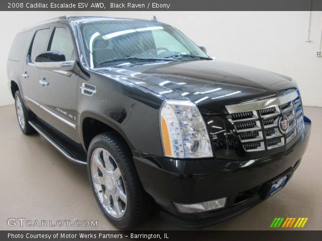 2008 Cadillac Escalade ESV AWD in Black Raven