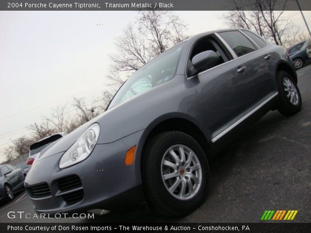 2004 Porsche Cayenne Tiptronic in Titanium Metallic