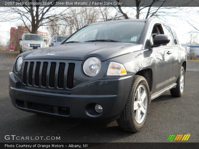 2007 Jeep Compass Sport in Steel Blue Metallic