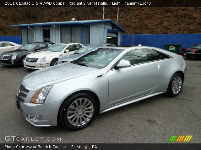 2011 Cadillac CTS 4 AWD Coupe in Radiant Silver Metallic