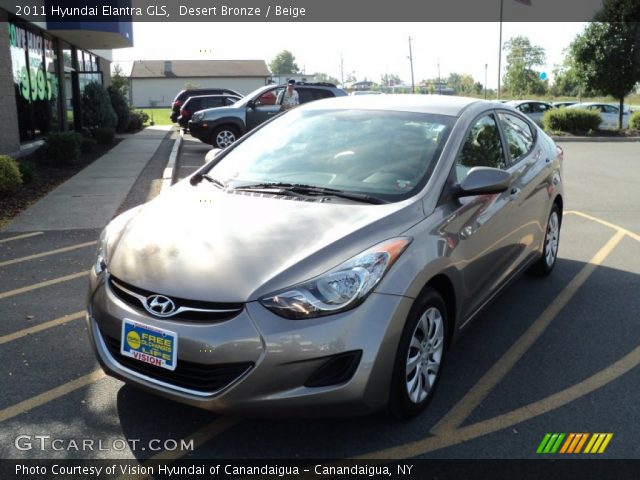 2011 Hyundai Elantra GLS in Desert Bronze