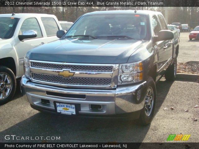 2012 Chevrolet Silverado 1500 LS Crew Cab 4x4 in Blue Granite Metallic