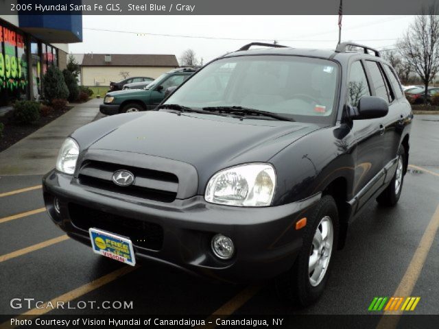 2006 Hyundai Santa Fe GLS in Steel Blue