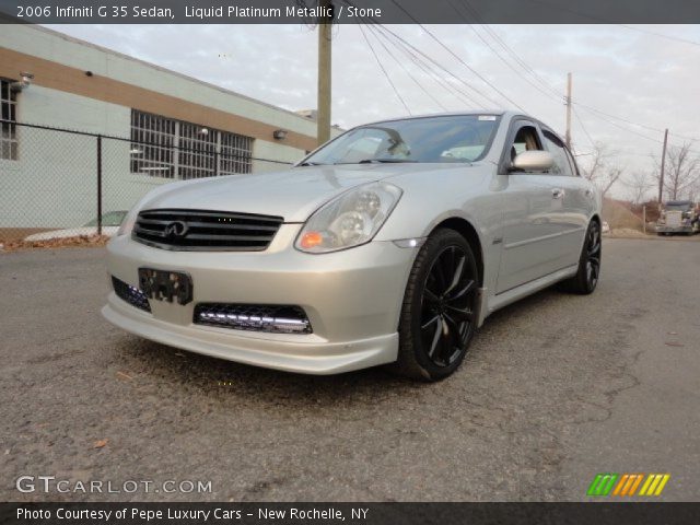 2006 Infiniti G 35 Sedan in Liquid Platinum Metallic