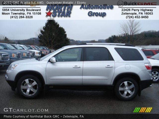 2012 GMC Acadia SLE AWD in Quicksilver Metallic