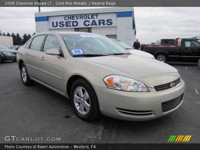 2008 Chevrolet Impala LT in Gold Mist Metallic