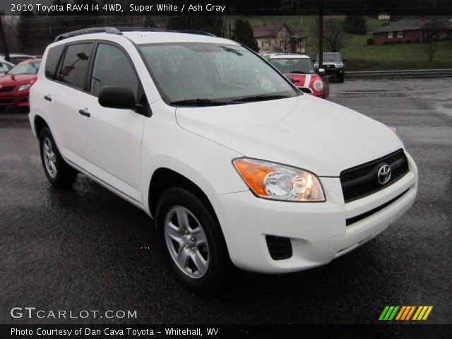 2010 Toyota RAV4 I4 4WD in Super White