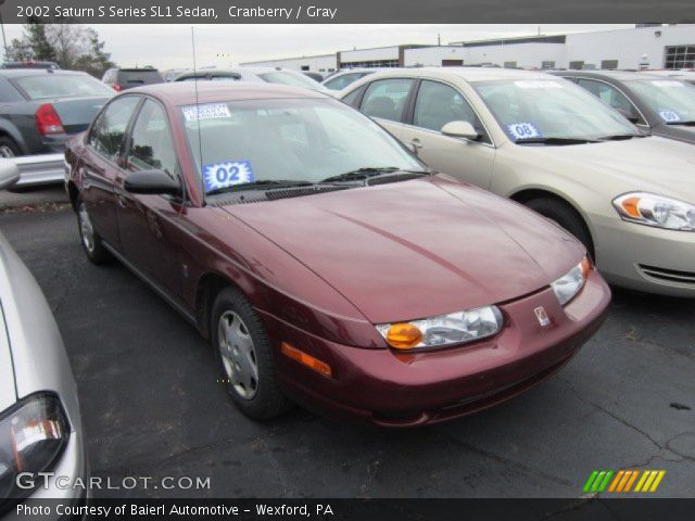 2002 Saturn S Series SL1 Sedan in Cranberry