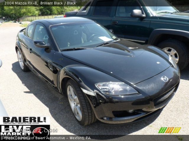 2004 Mazda RX-8  in Brilliant Black