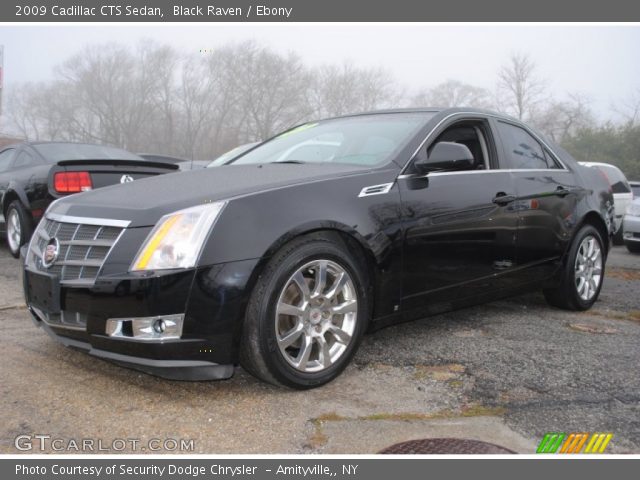 2009 Cadillac CTS Sedan in Black Raven