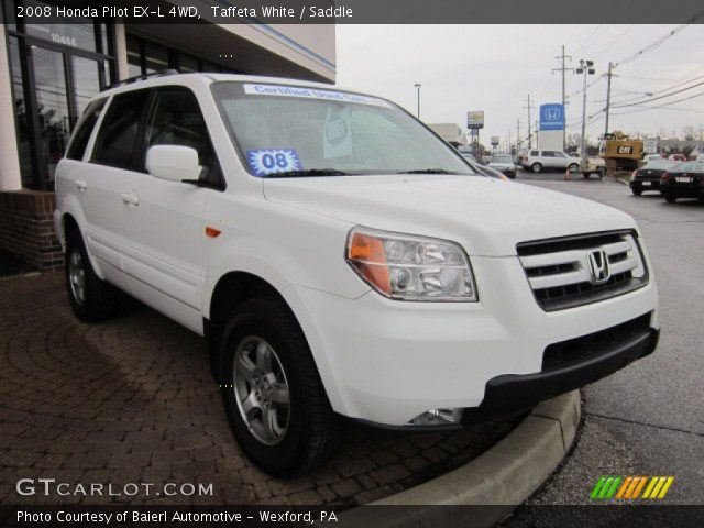 2008 Honda Pilot EX-L 4WD in Taffeta White