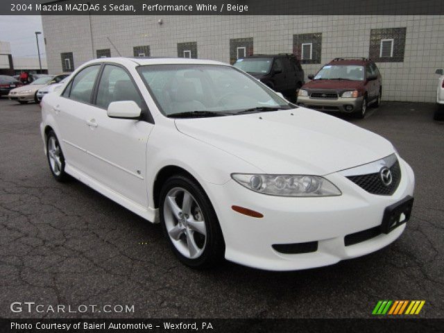 2004 Mazda MAZDA6 s Sedan in Performance White