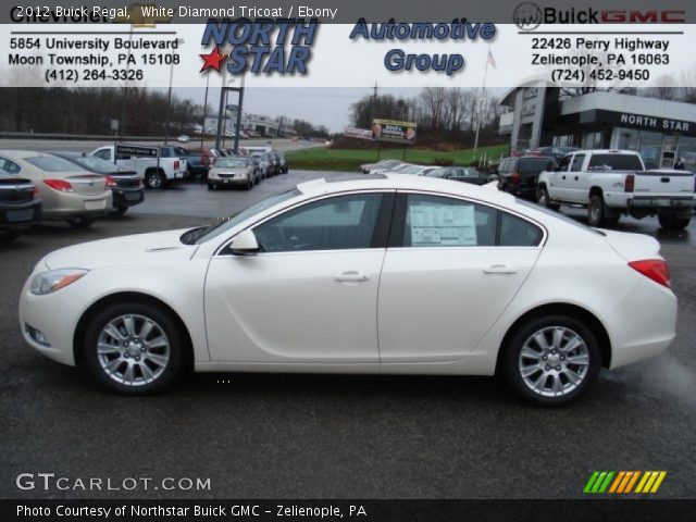 2012 Buick Regal  in White Diamond Tricoat