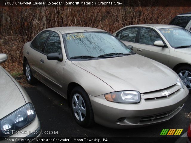 2003 Chevrolet Cavalier LS Sedan in Sandrift Metallic