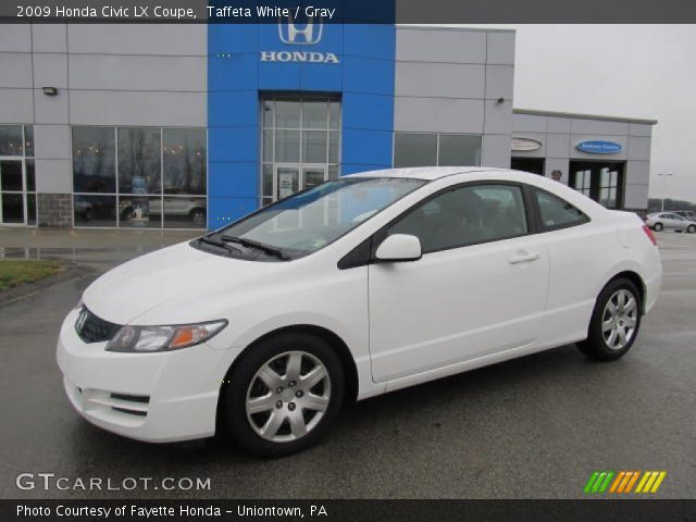 2009 Honda Civic LX Coupe in Taffeta White