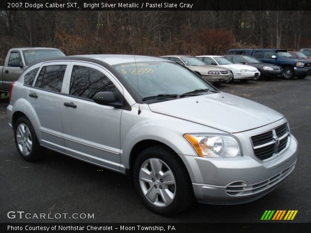 2007 Dodge Caliber SXT in Bright Silver Metallic