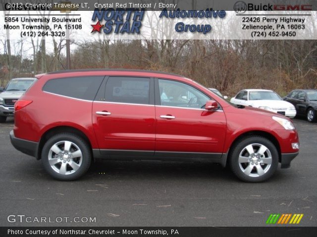 2012 Chevrolet Traverse LT in Crystal Red Tintcoat