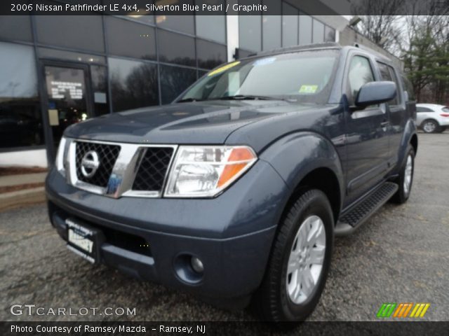 2006 Nissan Pathfinder LE 4x4 in Silverton Blue Pearl