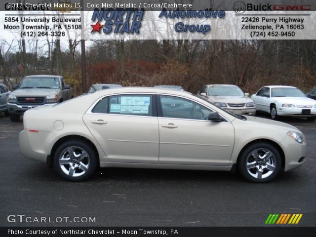 2012 Chevrolet Malibu LS in Gold Mist Metallic