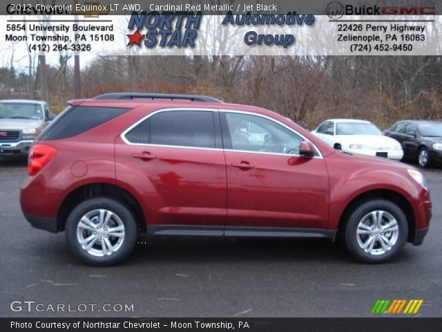 2012 Chevrolet Equinox LT AWD in Cardinal Red Metallic