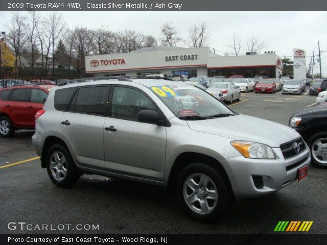 2009 Toyota RAV4 4WD in Classic Silver Metallic