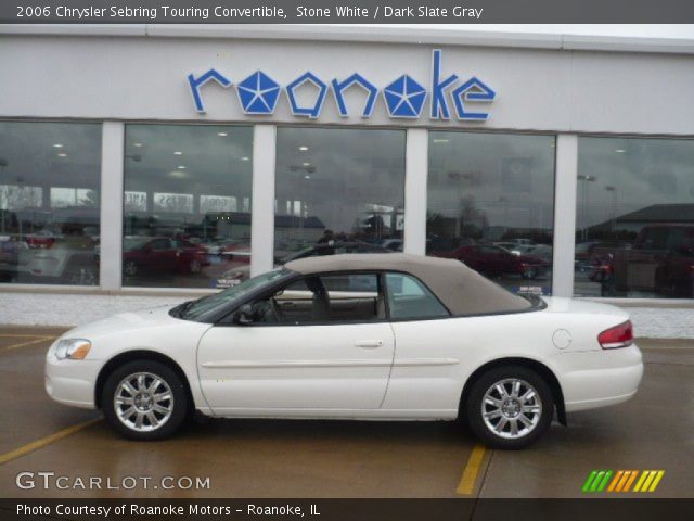 2006 Chrysler Sebring Touring Convertible in Stone White