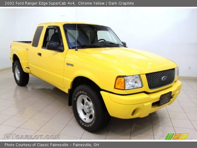 2002 Ford Ranger Edge SuperCab 4x4 in Chrome Yellow