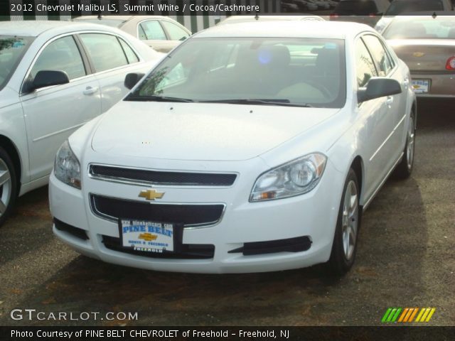 2012 Chevrolet Malibu LS in Summit White