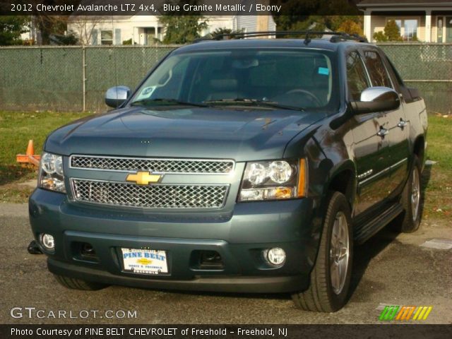 2012 Chevrolet Avalanche LTZ 4x4 in Blue Granite Metallic